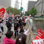 L.A. High School Students Walkout to Save Magnet Schools!