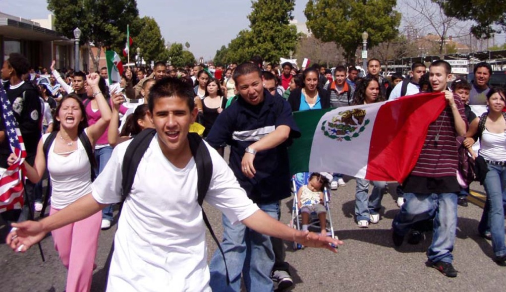 Fresno Immigrant Rights walkout 2006