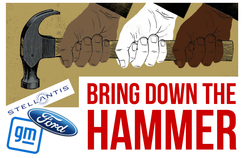 bring down the hammer - strike to win