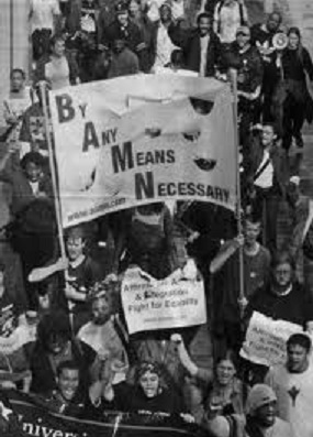 BAMN march on Sixth Circuit in Cincinnati in Grutter v Bollinger