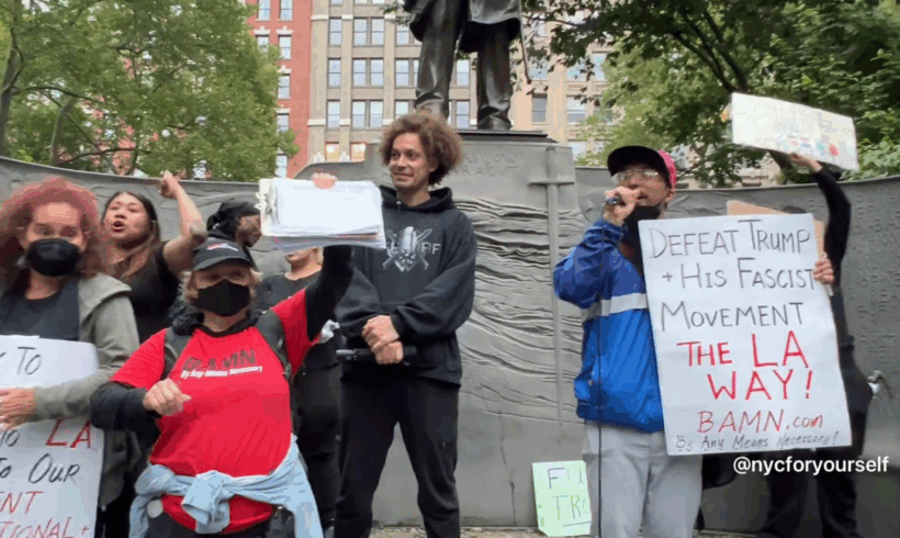 VIDEO: BAMN leads NYC “No Kings” rally to defeat and remove Donald Trump