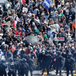 Trump is the real murderer. Trump must go now by any means necessary! Stop Trump’s fascist police state!