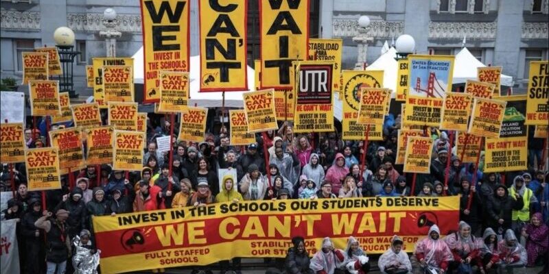 Richmond, CA teachers went on strike and united with a Teamsters Local 856 strike and the community in December 2025, showing the way forward. (Page 4-5)