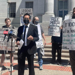 BAMN and Pro-Palestine Student Intervenors’ Brief opposing UC-Berkeley settlement attacking free speech